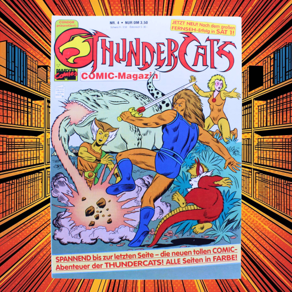 Thundercats Comic Nr. 4 (1991) – Onyx-Pyramide | hoppla-stuff.de